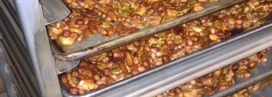 Doug's Nuts production at the factory